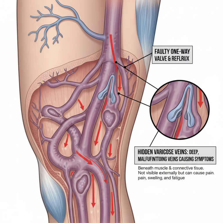 Hidden Varicose Veins Anatomy