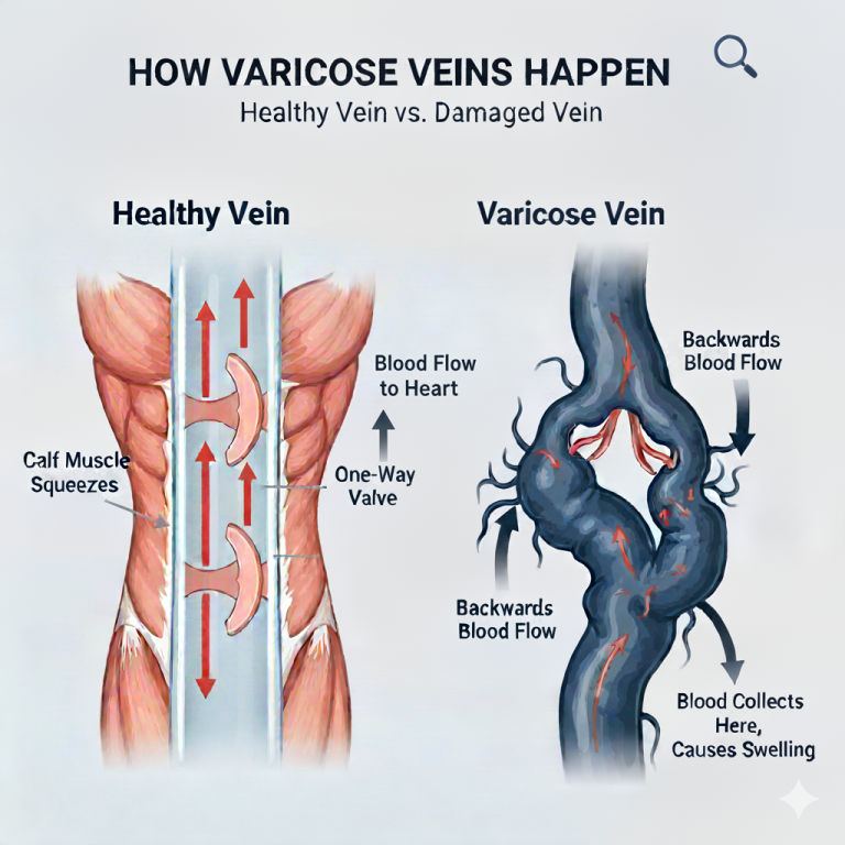 How Varicose Veins Forms