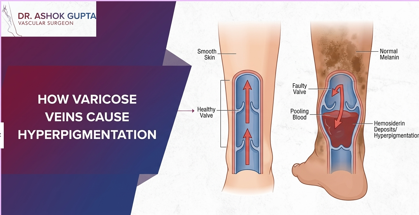 Stasis Dermatitis: Why Skin Health Depends On Vein Health 1 How Varicose Veins Cause Hyperpigmentation